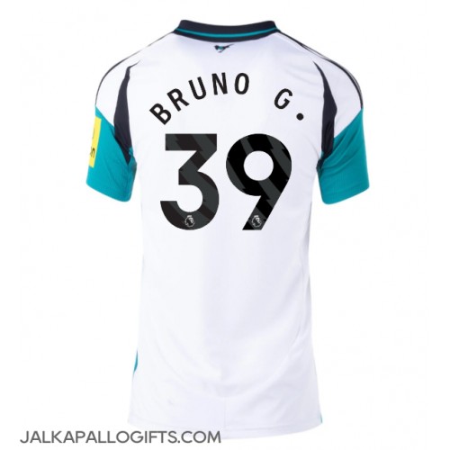 Newcastle United Bruno Guimaraes #39 Vieraspaita Naiset 2024-25 Lyhythihainen